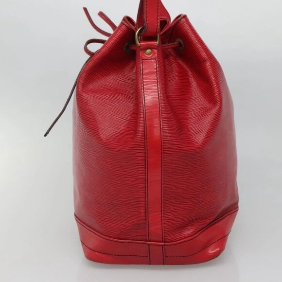 LOUIS VUITTON Epi Noe Shoulder Bag Red M44007 LV Auth ar13739 - Picture 5 of 14